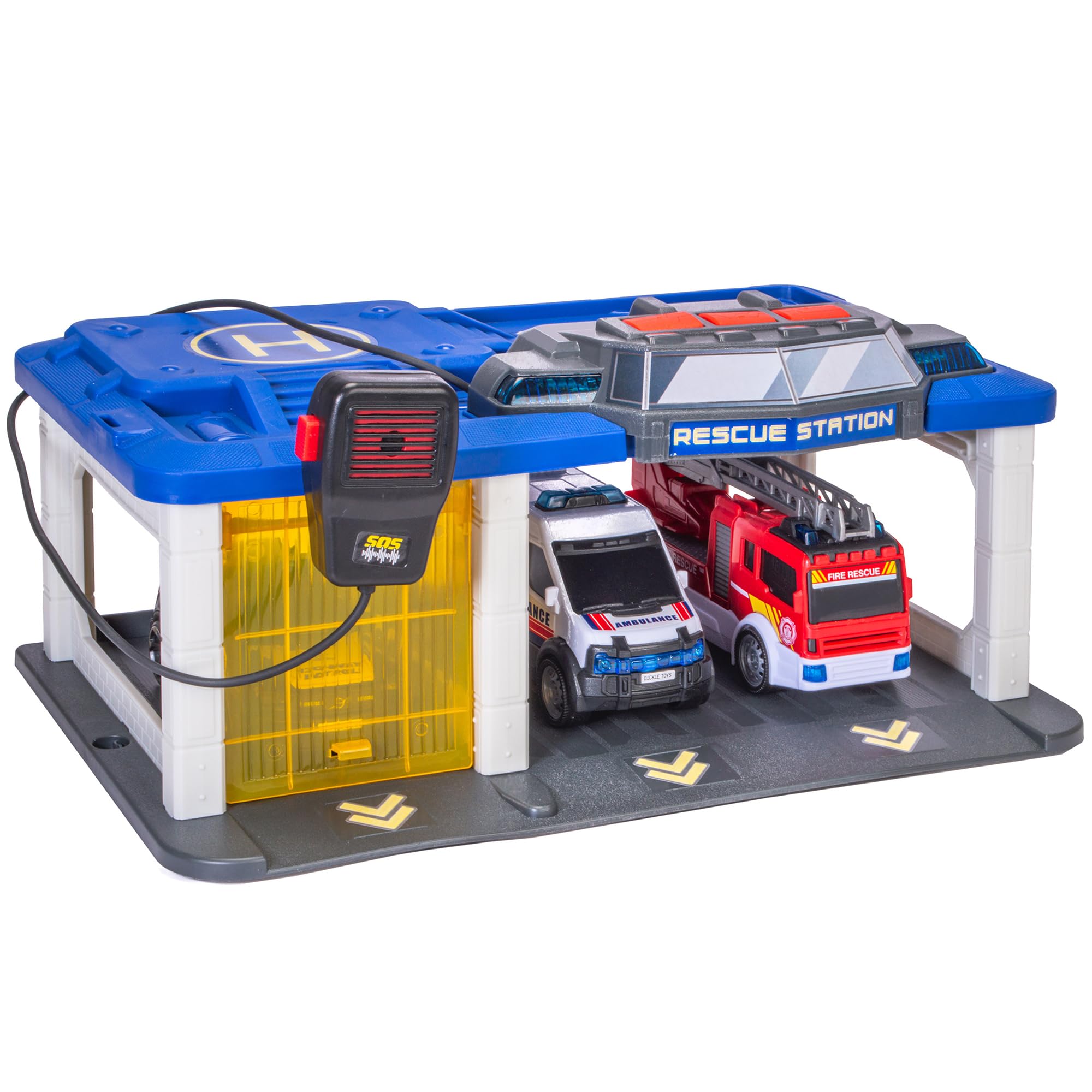 輸入玩具　Dickie Toys　レスキューステーションセット Amazon.co.jp: DICKIE TOYS レスキューステーション。 : おもちゃ